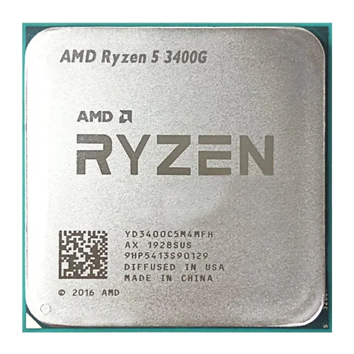 پردازنده ای ام دی مدل  Ryzen 5 3400G Tray به همراه فن