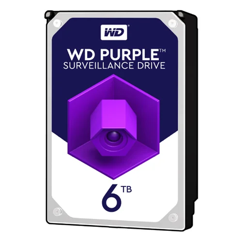 هارددیسک اینترنال وسترن دیجیتال Purple ظرفیت 6 ترابایت