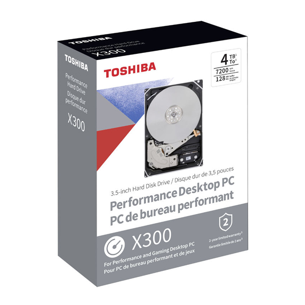 هارد دیسک اینترنال توشیبا X300 Performance ظرفیت 4 ترابایت