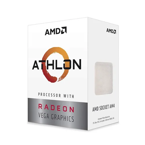 پردازنده ای ام دی مدل Athlon 3000G